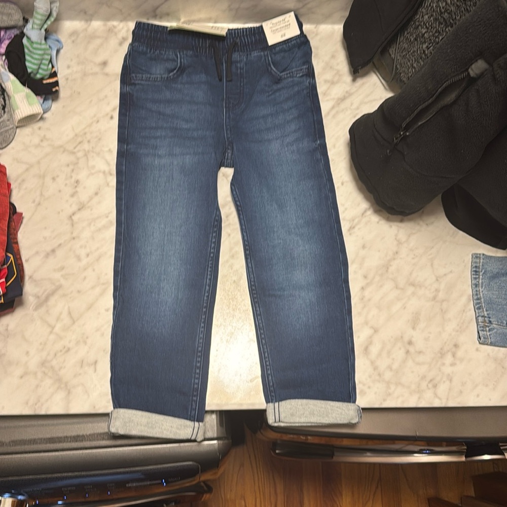 Brand NWT h and m jeans for toddler boy size 4-5y